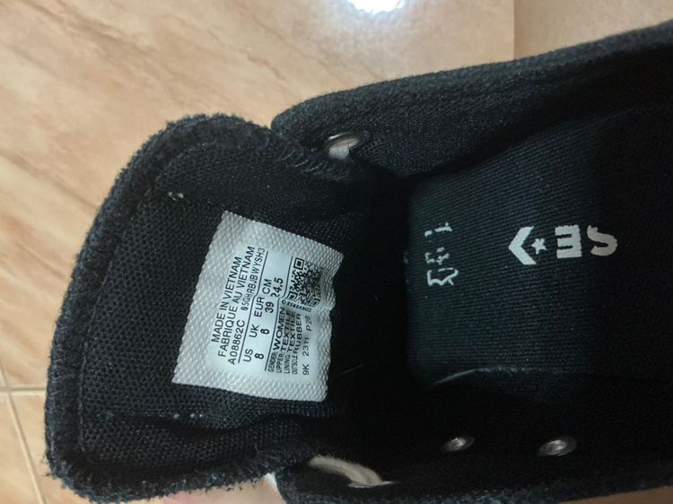 Converse all star cherry ไซส์39 มือ2ค่ะ  รูปที่ 7