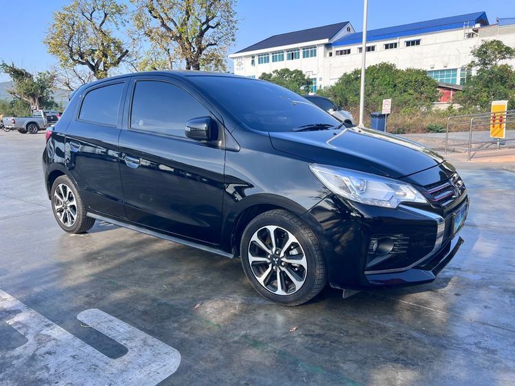 รถ Mitsubishi Mirage 1.2 Limited Edition สี ดำ