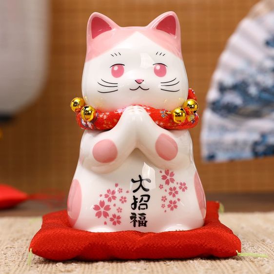 😺💖 6นิ้ว แมวน้อยสวดมนต์ขอพรให้เจ้าของ ปกป้องทรัพย์ เรียกเงินเข้าไม่ขาดสาย (กระปุกออมสินมงคล)