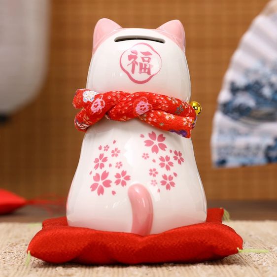 😺💖 6นิ้ว แมวน้อยสวดมนต์ขอพรให้เจ้าของ ปกป้องทรัพย์ เรียกเงินเข้าไม่ขาดสาย (กระปุกออมสินมงคล) รูปที่ 2