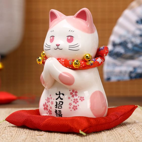 😺💖 6นิ้ว แมวน้อยสวดมนต์ขอพรให้เจ้าของ ปกป้องทรัพย์ เรียกเงินเข้าไม่ขาดสาย (กระปุกออมสินมงคล) รูปที่ 3