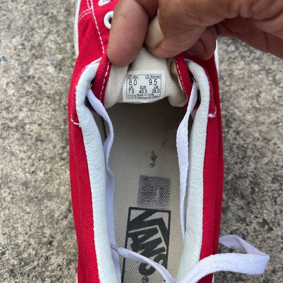 Vans style29 racing red รูปที่ 6