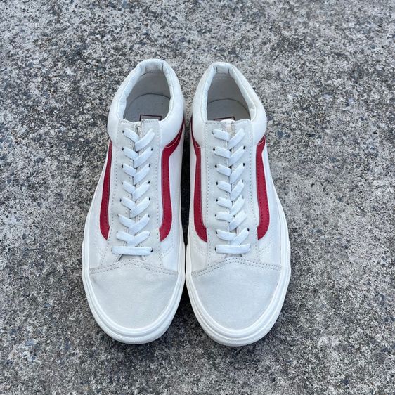 vans style36 marshmallow racing red 
