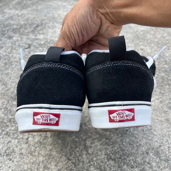 vans knu skool black white  รูปที่ 5