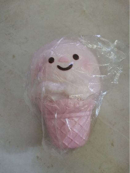 สกุชชี่ Lisa ไอศครีม สีชมพู รูปที่ 2