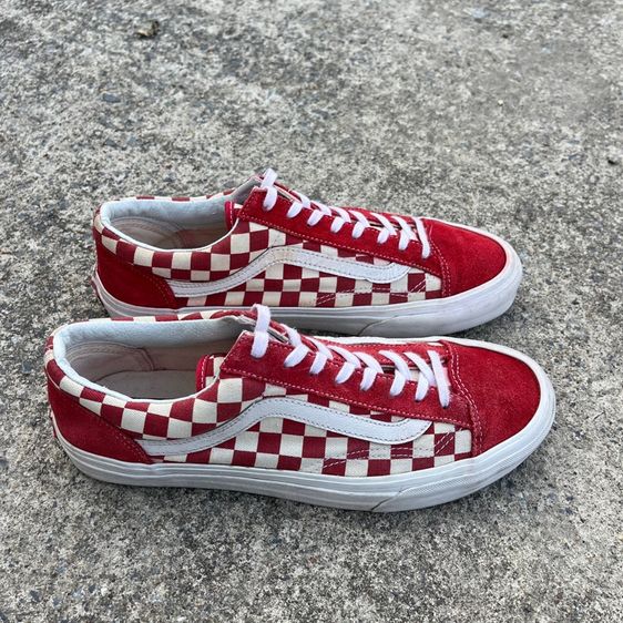 vans style36 golden coast red checkerboard  รูปที่ 3