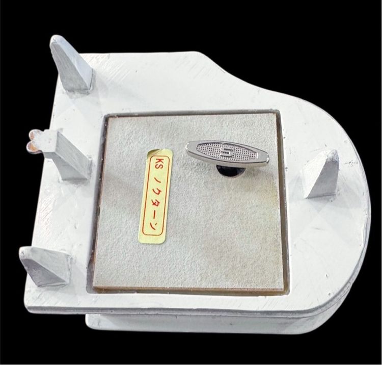 กล่องดนตรีไม้รูปเปียโนสีขาว รูปที่ 4