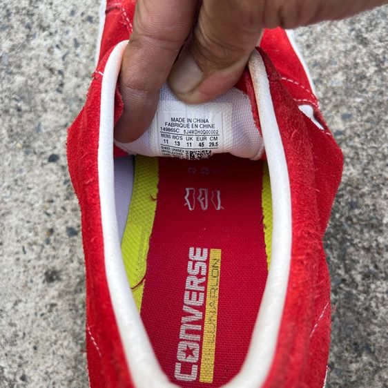 converse one star pro ox red suede  รูปที่ 6