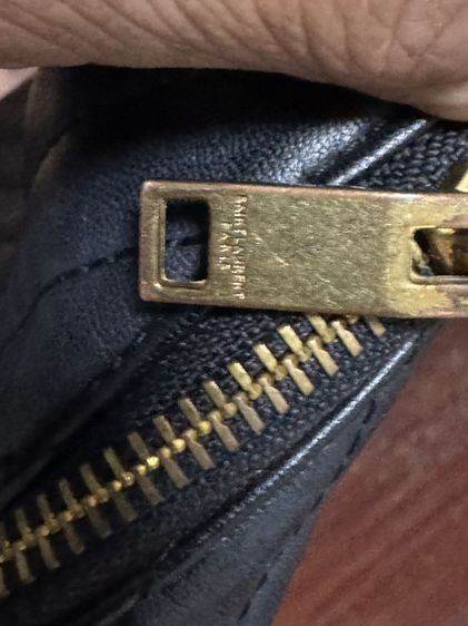 กระเป๋า  YSL คลัช ใส่ Laptop สี navy รูปที่ 6