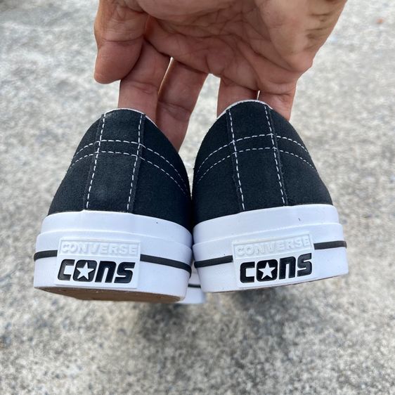 converse one star pro black suede  รูปที่ 4