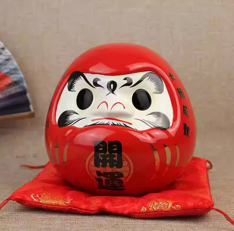 ตุ๊กตาดารุมะญี่ปุ่น ขนาด 7นิ้ว – เครื่องรางนำโชคดั้งเดิม เสริมความสำเร็จและโชคลาภ รูปที่ 2