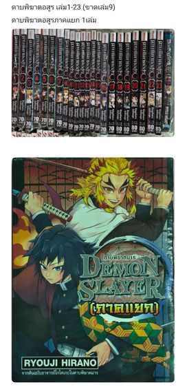 หนังสือการ์ตูน มังงะ ดาบพิฆาตอสูร, มหาเวทย์ผนึกมาร รูปที่ 2