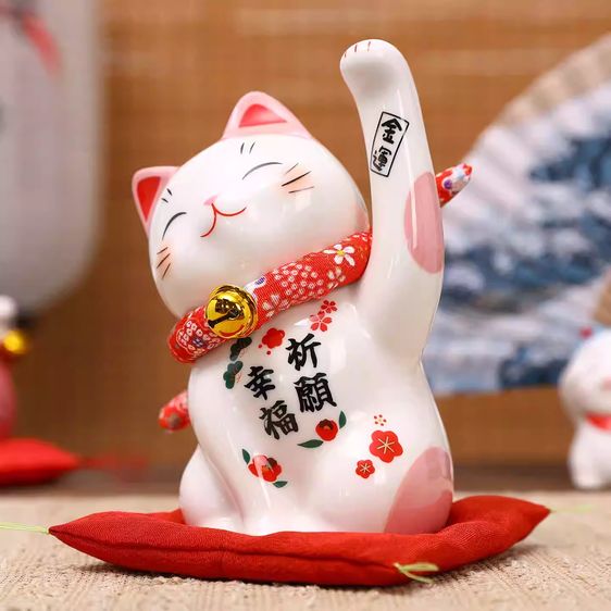 🐱✨ แมวกวักคู่มงคล เรียกทรัพย์ เรียกลูกค้า เติมพลังเฮงให้บ้านและธุรกิจทุกวัน รูปที่ 4