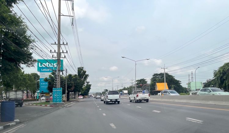 ขายที่ดิน 50 ไร่ ติดถนนรังสิต นครนายก ใกล้โลตัสคลอง 7  รูปที่ 2