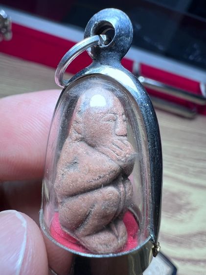 กุมารดูดรกหลวงพ่อแช่ม เนื้อดิน วัดตาก้อง จ.นครปฐม  รูปที่ 2