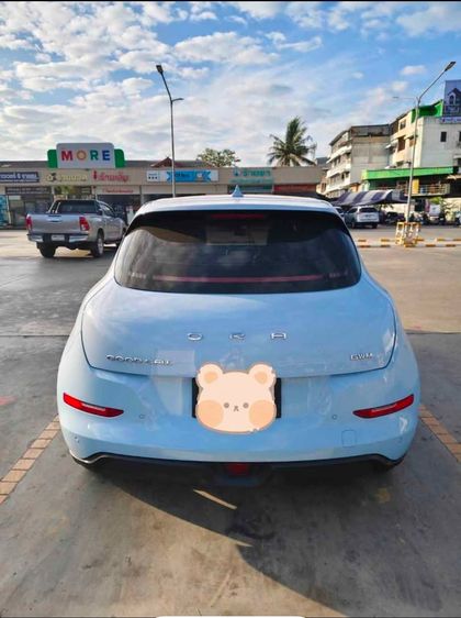 GWM ORA Good Cat 2023 400KM PRO Sedan ไฟฟ้า ไม่ติดแก๊ส เกียร์อัตโนมัติ ฟ้า รูปที่ 3