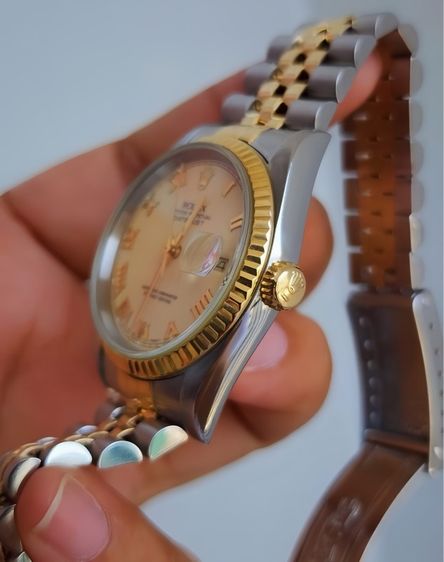 Rolex oyster perpetual date just Ref 16233 รูปที่ 7
