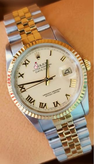 Rolex oyster perpetual date just Ref 16233 รูปที่ 2