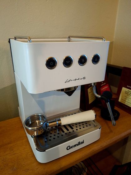 ชุดเครื่องชงกาแฟ Gemilai 3005G พร้อมอุปกรณ์ครบชุด