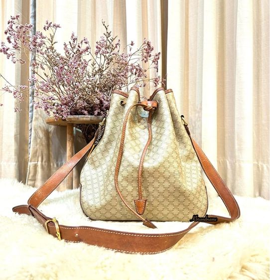 Celine Vintage Bucket Shoulder Bag 