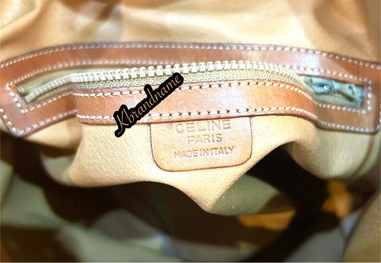 Celine Vintage Bucket Shoulder Bag  รูปที่ 16