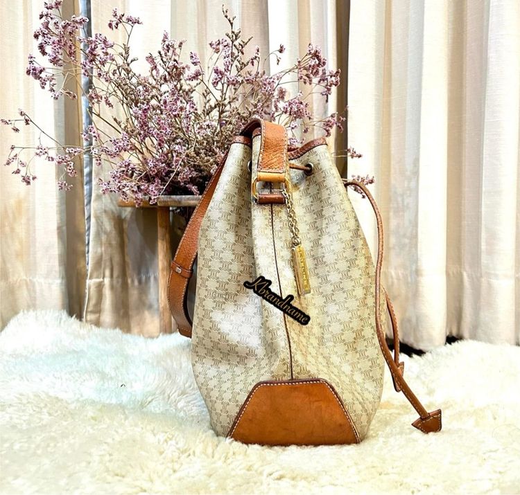 Celine Vintage Bucket Shoulder Bag  รูปที่ 3