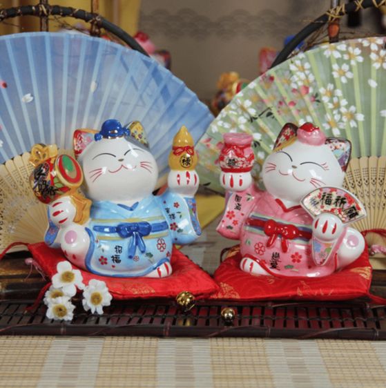 🐱💗 แมวกวักคู่มงคล เรียกคู่แท้ เสริมรักมั่นคง เติมเต็มความสุขให้ชีวิตคู่ทุกวัน ✨ รูปที่ 2