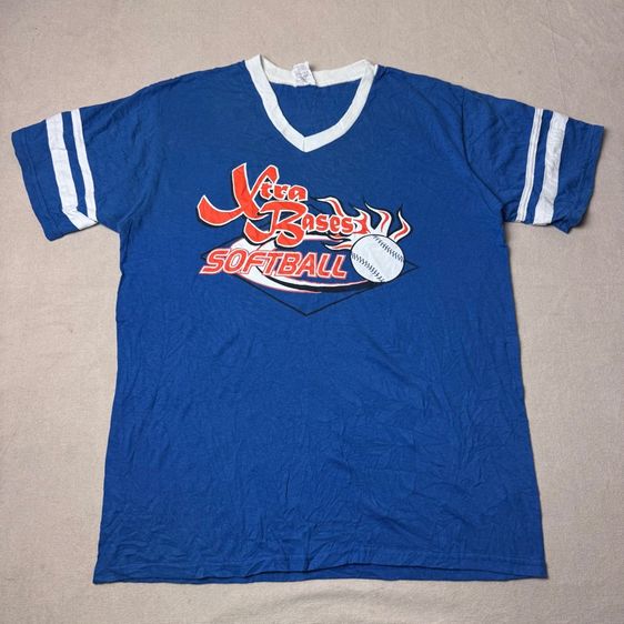 เสื้อยืดผ้าบาง XTra Bases Softball Size L  รูปที่ 2