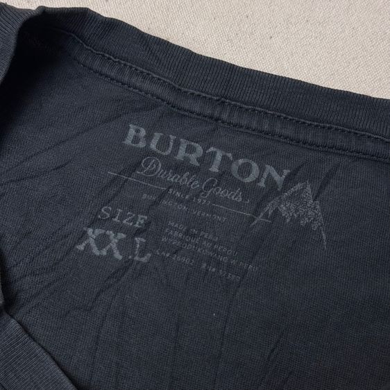 เสื้อยืด Burton ผ้า Cotton ใส่สบาย Size XXL รูปที่ 6