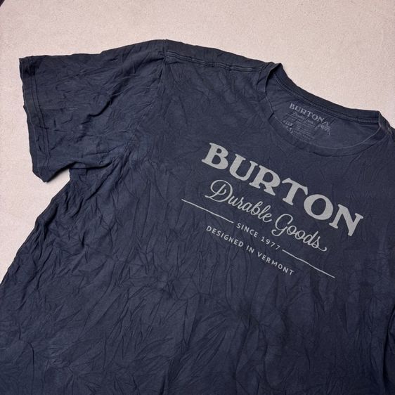 เสื้อยืด Burton ผ้า Cotton ใส่สบาย Size XXL รูปที่ 3