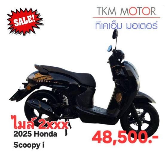 ขายด่วน honda scoopy ปี 2025