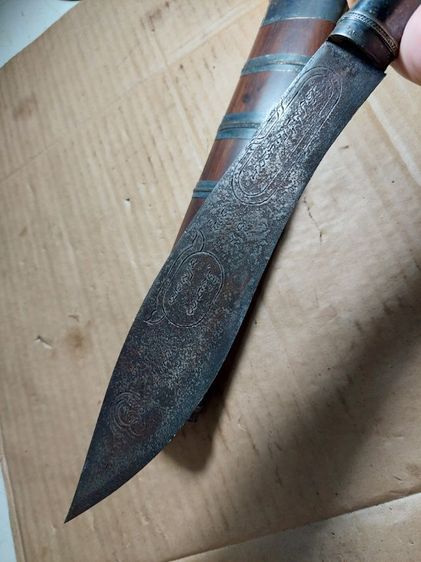 เครื่องรางมีดหมอจากนารายณ์หลวงพ่อเดิมใบ 9 นิ้วยาวรวม 17 นิ้ว รูปที่ 3