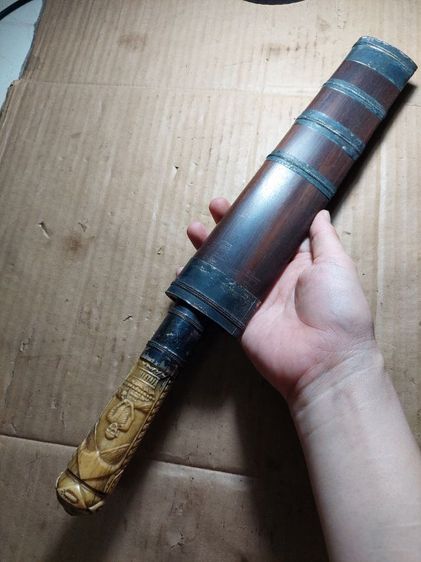 เครื่องรางมีดหมอจากนารายณ์หลวงพ่อเดิมใบ 9 นิ้วยาวรวม 17 นิ้ว รูปที่ 9