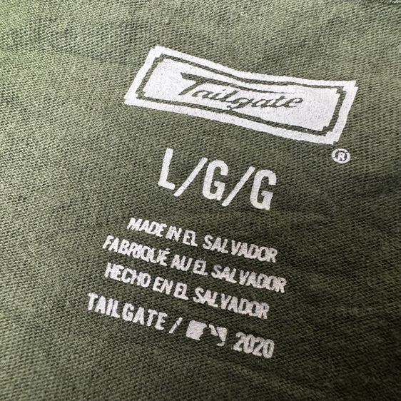 เสื้อยืด Tailgate ผ้า Cotton Size L  รูปที่ 3