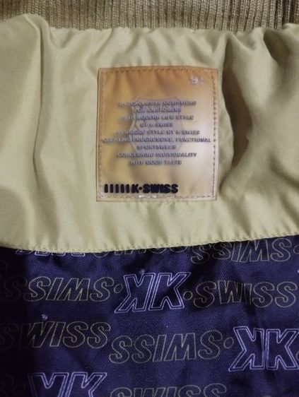 เสื้อฃกันหนาวขนเป็ด K-SWISS สภาพสวย รูปที่ 8