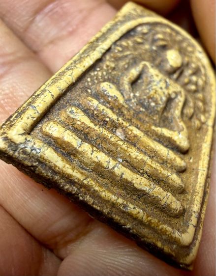 พระสมเด็จวัดเขาตะเครา จ.เพชรบุรี พิมพ์สะดุงกลับ ร้ายกลับกลายเป็น เเก้ปีชง เสริมดวง แคล้วคลาดปลอดภัย ค้าขายดี พระเก่าๆเหมาๆบ้านๆ รูปที่ 11