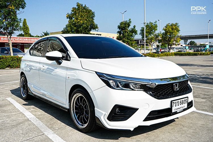 Honda City 2024 1.0 S+ Sedan เบนซิน ไม่ติดแก๊ส เกียร์อัตโนมัติ ขาว รูปที่ 3