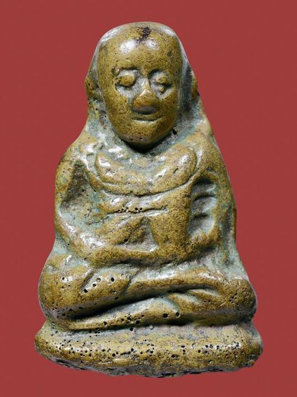 รูปหล่อหลวงพ่อเงิน พิมพ์ขี้ตา มีสร้อยสังวาลย์