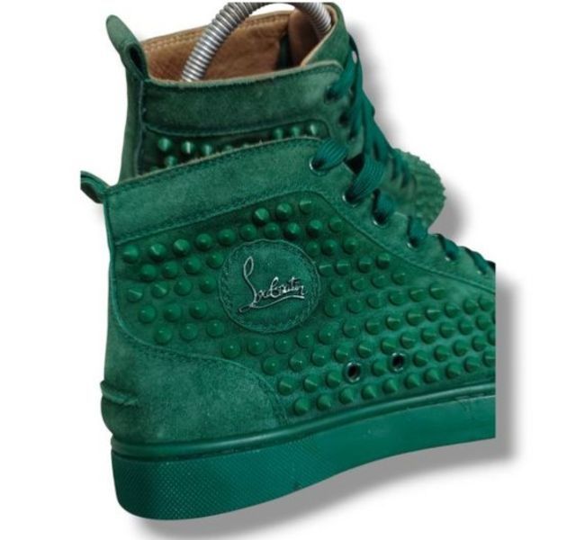 Christian Louboutin Spiked High-Top Sneaker size  40 ยาว 25.5 cm. รูปที่ 8