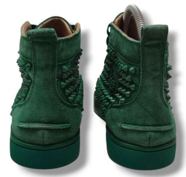 Christian Louboutin Spiked High-Top Sneaker size  40 ยาว 25.5 cm. รูปที่ 7
