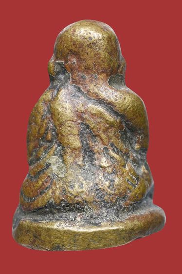 พระรูปหล่อหลวงพ่อเงิน วัดบางคลาน พิมพ์ขี้ตา 5 ชาย เก่าเก็บ รูปที่ 16