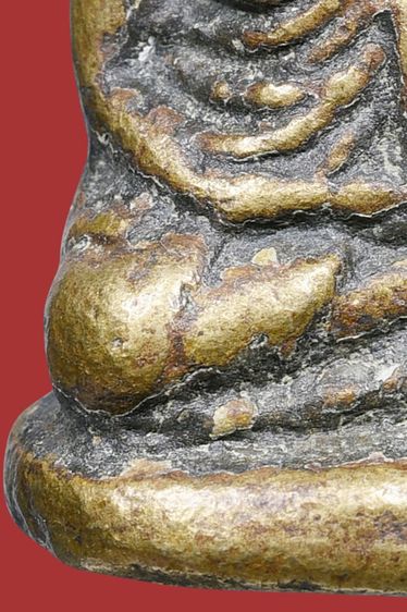 พระรูปหล่อหลวงพ่อเงิน วัดบางคลาน พิมพ์ขี้ตา 5 ชาย เก่าเก็บ รูปที่ 11