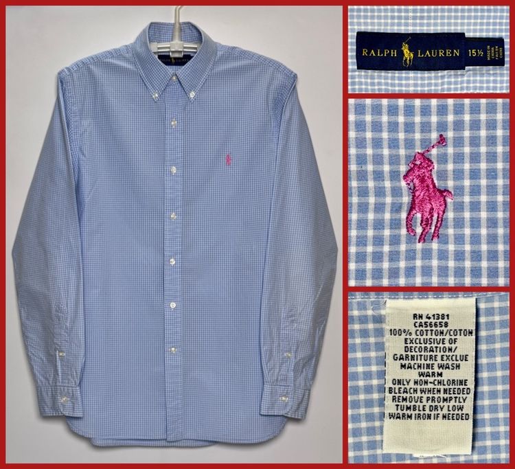 ⚠️รุ่นใหม่‼️เสื้อเชิ้ต POLO RALPH LAUREN ของแท้ แบบสวยทันสมัย