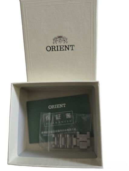 ​🍷(Rare Item)Orient Quartz Chronograph หน้าแดงเบอร์กันดี สวยหรู ดูแพง‼️  รูปที่ 11
