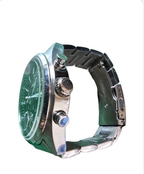 ​🍷(Rare Item)Orient Quartz Chronograph หน้าแดงเบอร์กันดี สวยหรู ดูแพง‼️  รูปที่ 4