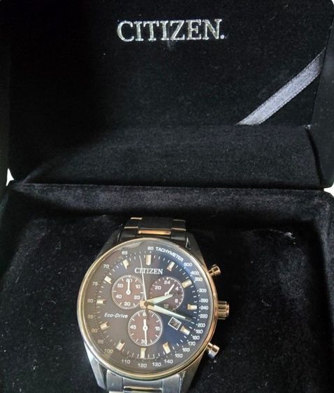 🚀Citizen Eco Drive สภาพนางฟ้า  หน้าปัด 45mm หล่อเต็มข้อ พร้อมส่งฟรี‼️ รูปที่ 5