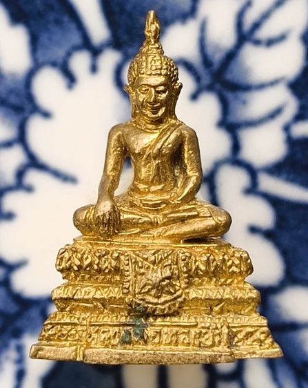 พระรูปหล่อชัยวัตรหลววพ่อโสธรเนื้อโลหะเก่าค่ะ รูปที่ 13