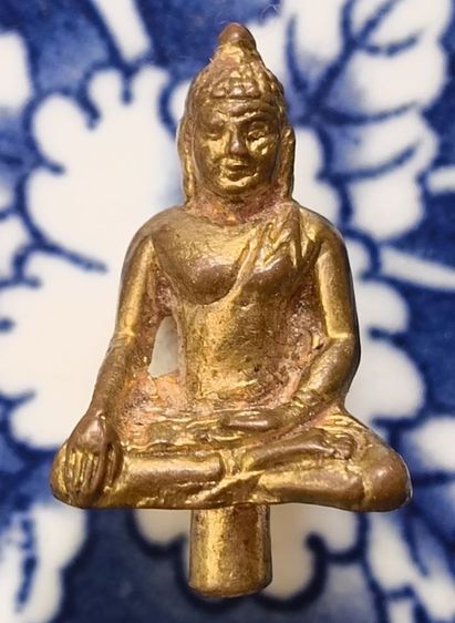 พระรูปหล่อชัยวัตรหลววพ่อโสธรเนื้อโลหะเก่าค่ะ รูปที่ 5