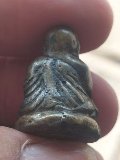 รูปหล่อหลวงพ่อเงินพิมพ์ขี้ตาโบราณเบ้าทุบเก่าๆ รูปที่ 11