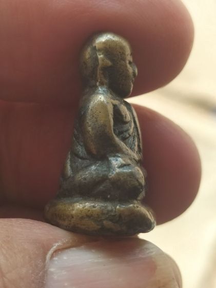 รูปหล่อหลวงพ่อเงินพิมพ์ขี้ตาโบราณเบ้าทุบเก่าๆ รูปที่ 13